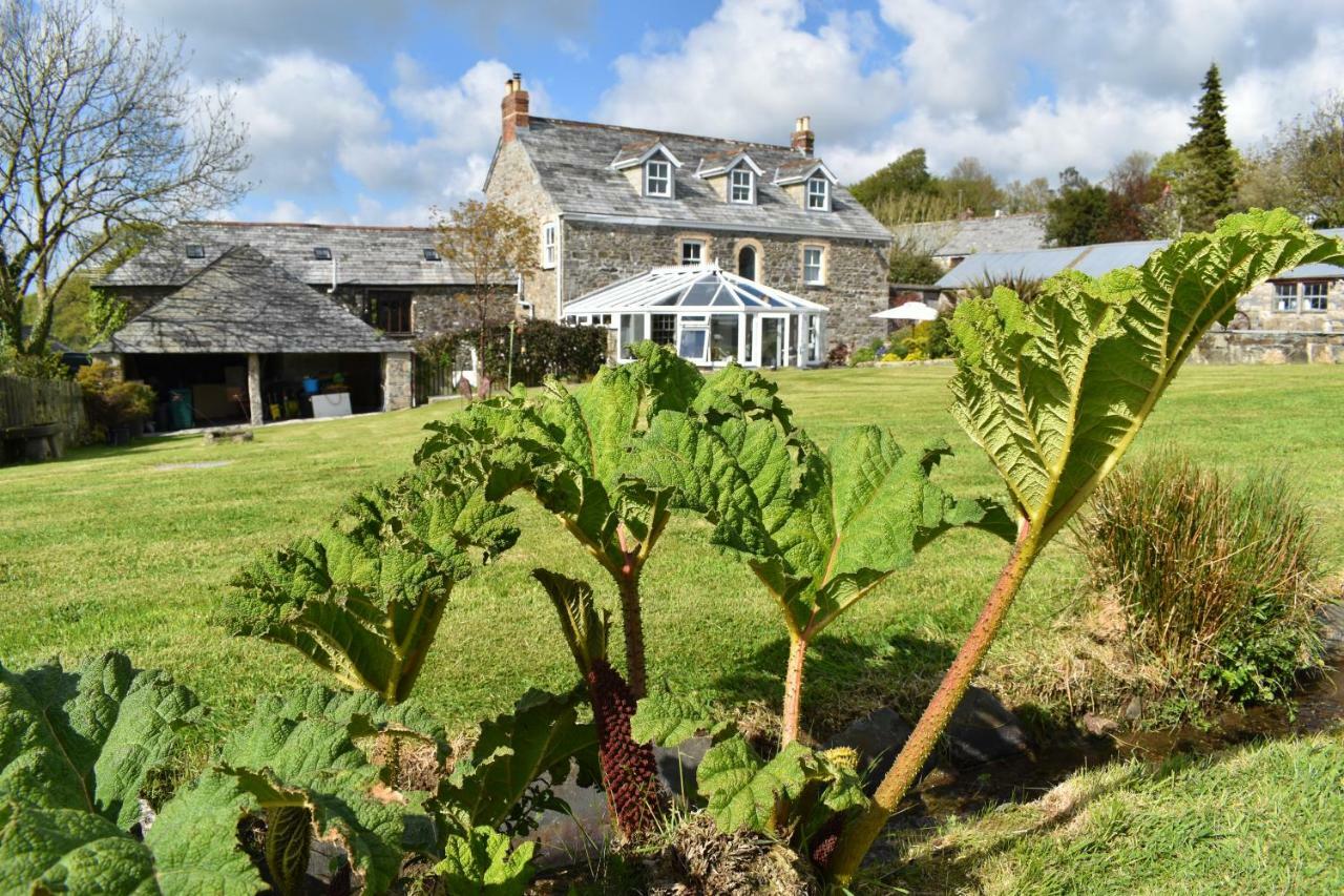 Treveighan Farmhouse Saint Teath Buitenkant foto